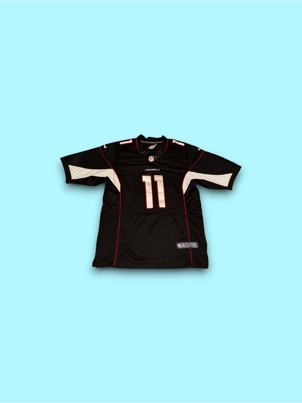 Arizona Cardinals Larry Fitzgerald NFL Nike on field jersey black mens XL